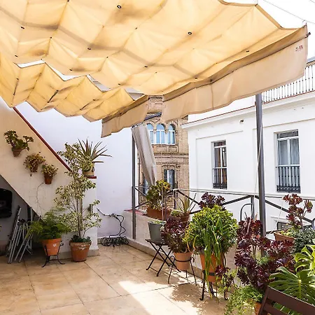 Rooftop Maisonette With Magnificent Terrace Apartamento Sevilla